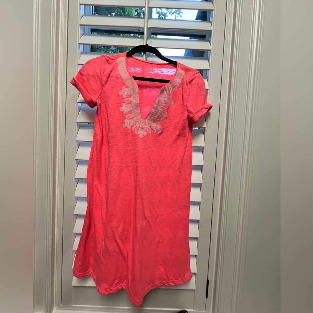 Lilly cotton dress, cover up, size XS